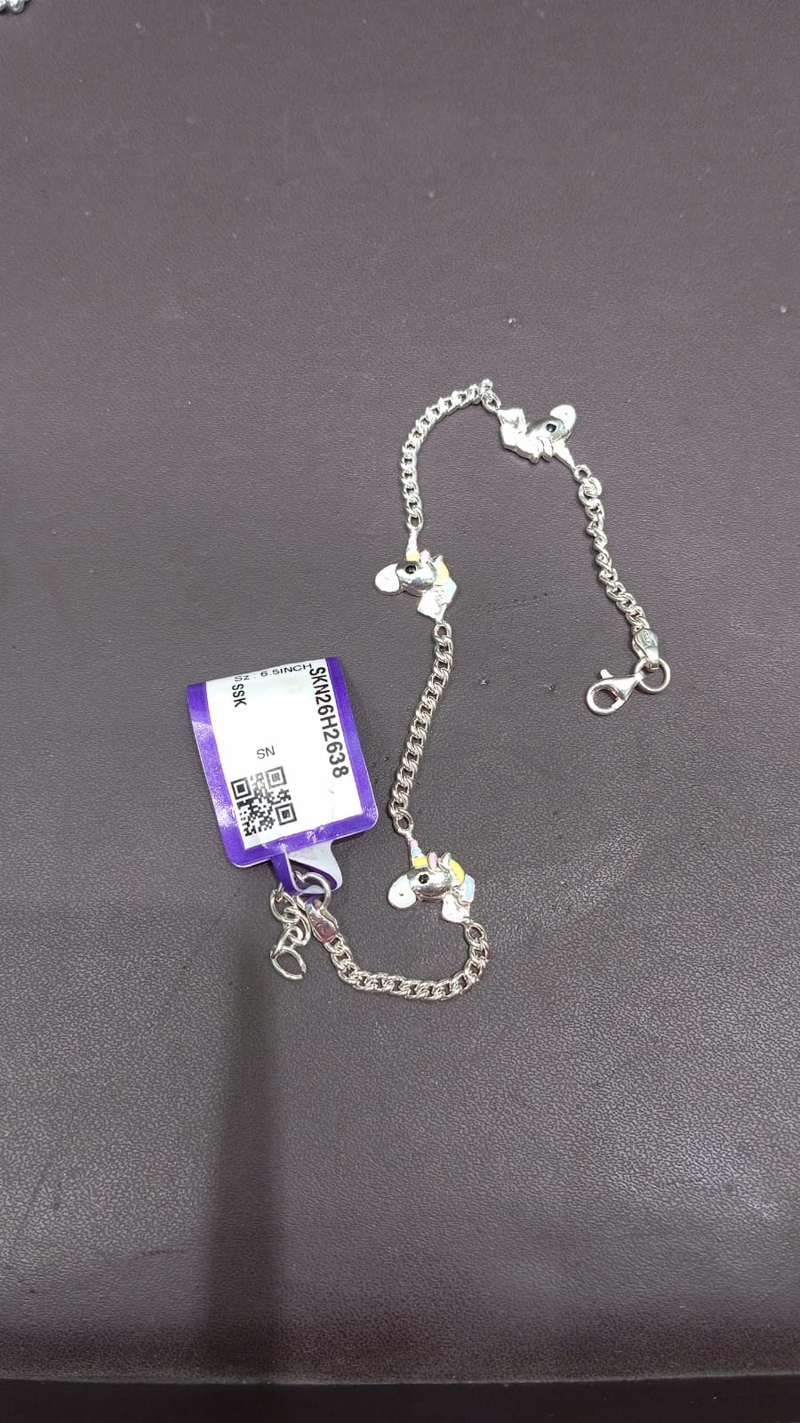 Unicorn Enamel Bracelet for Kids