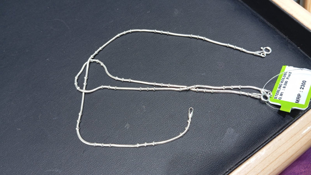 Sterling Silver Snake Chain Anklet