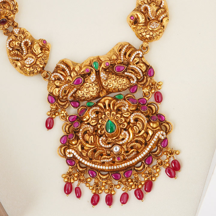 Gold plated traditional nagas jewellery