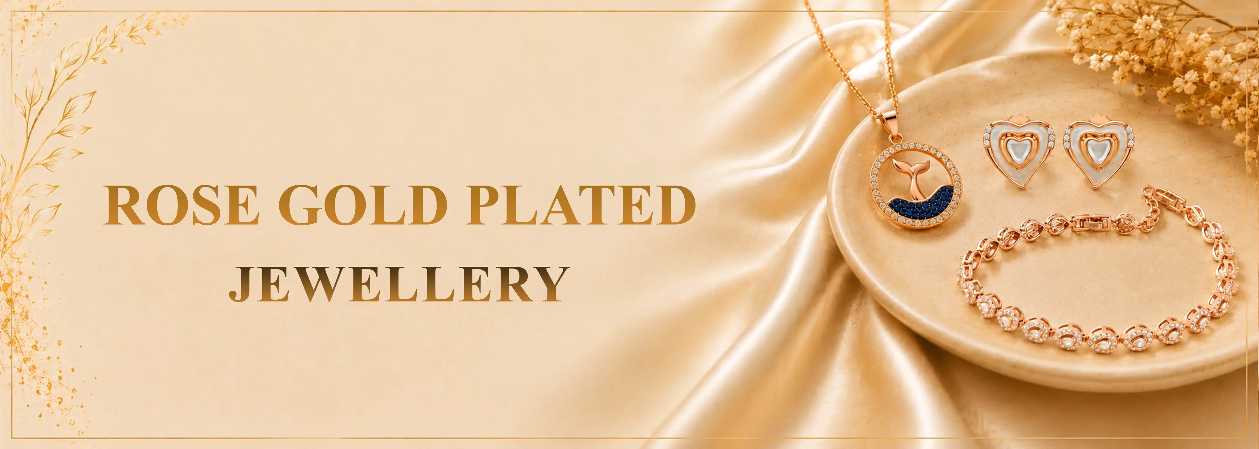 what is rose gold plated jewellery?
