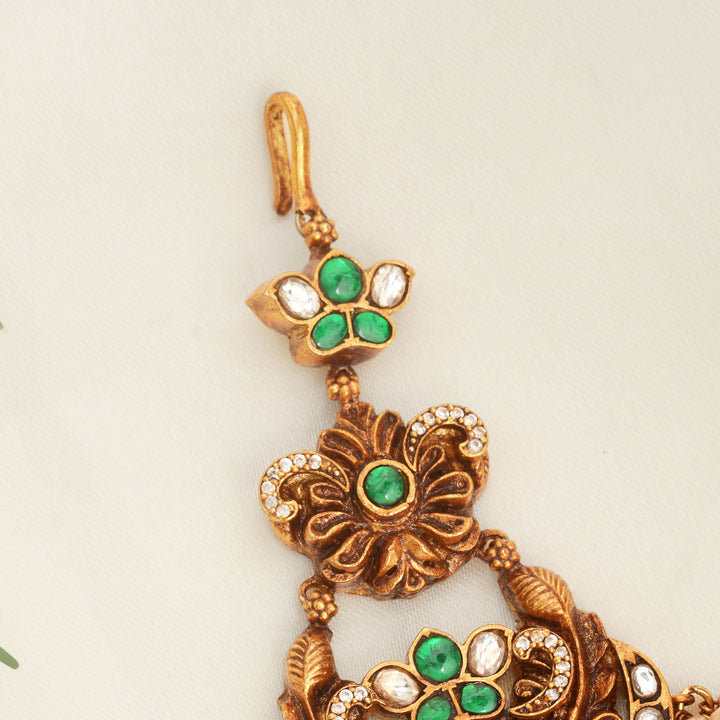 GOLD PLATED NETHICHUDI