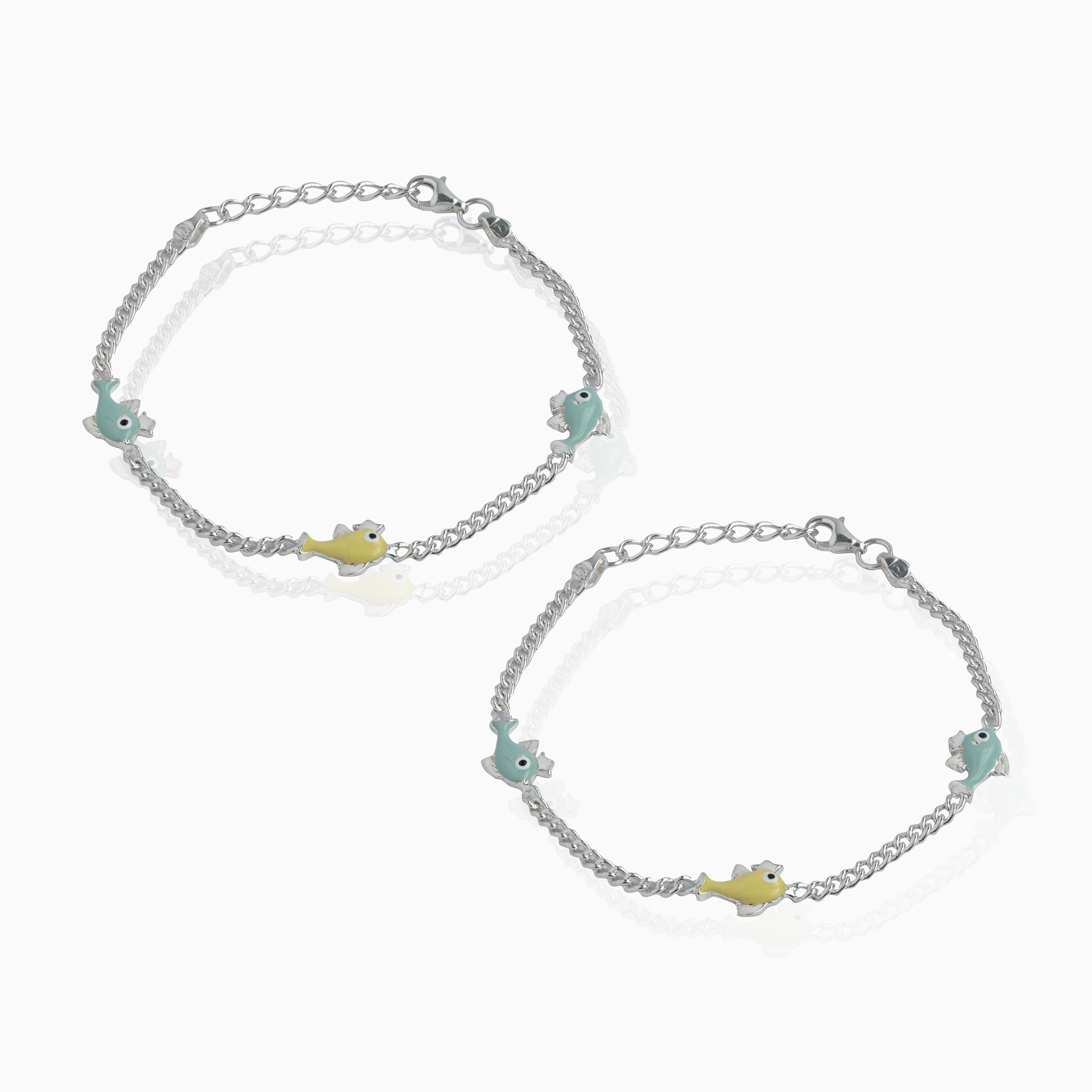 Adjustable Dolphin Charm Girls Anklet
