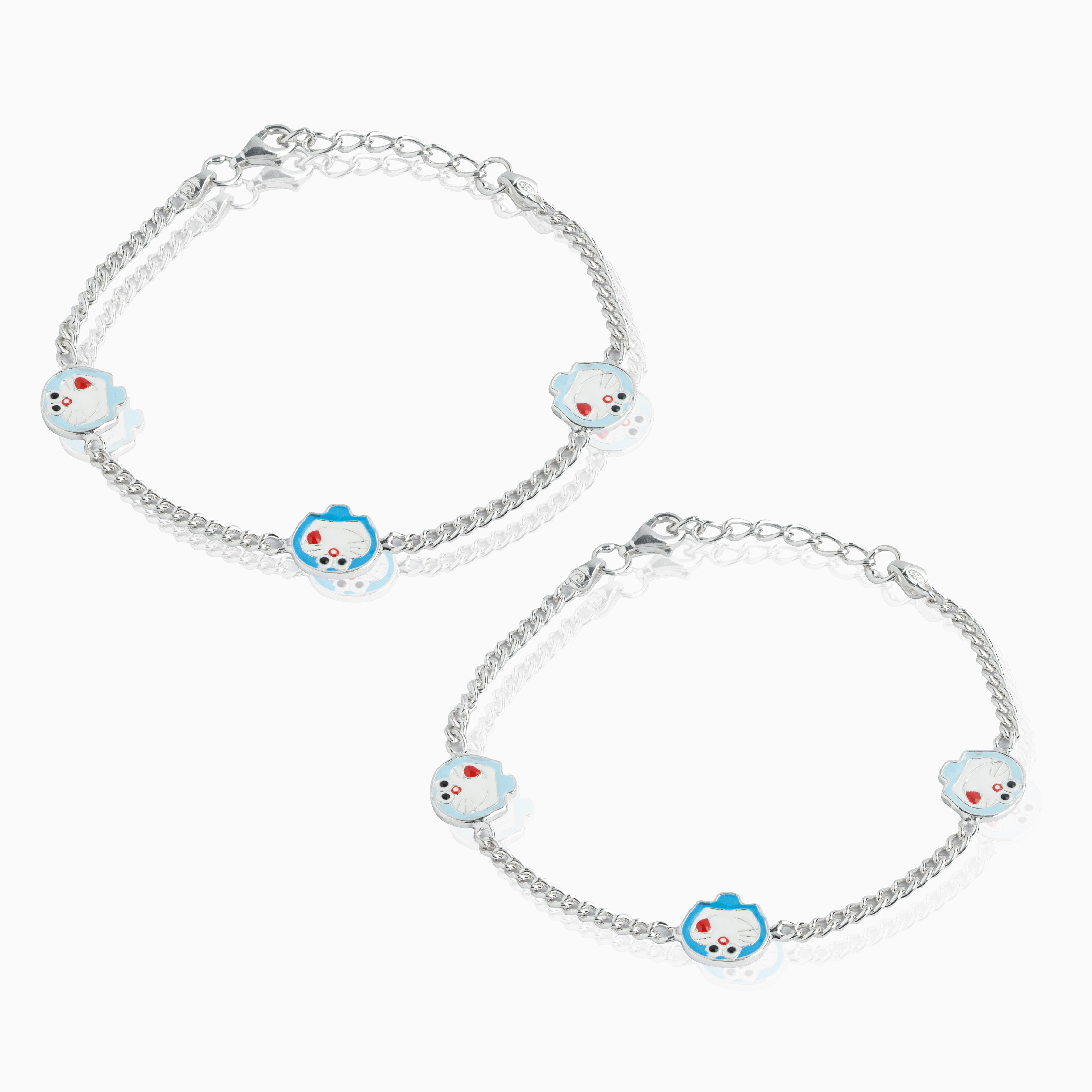 Adjustable Doraemon Charm Anklet