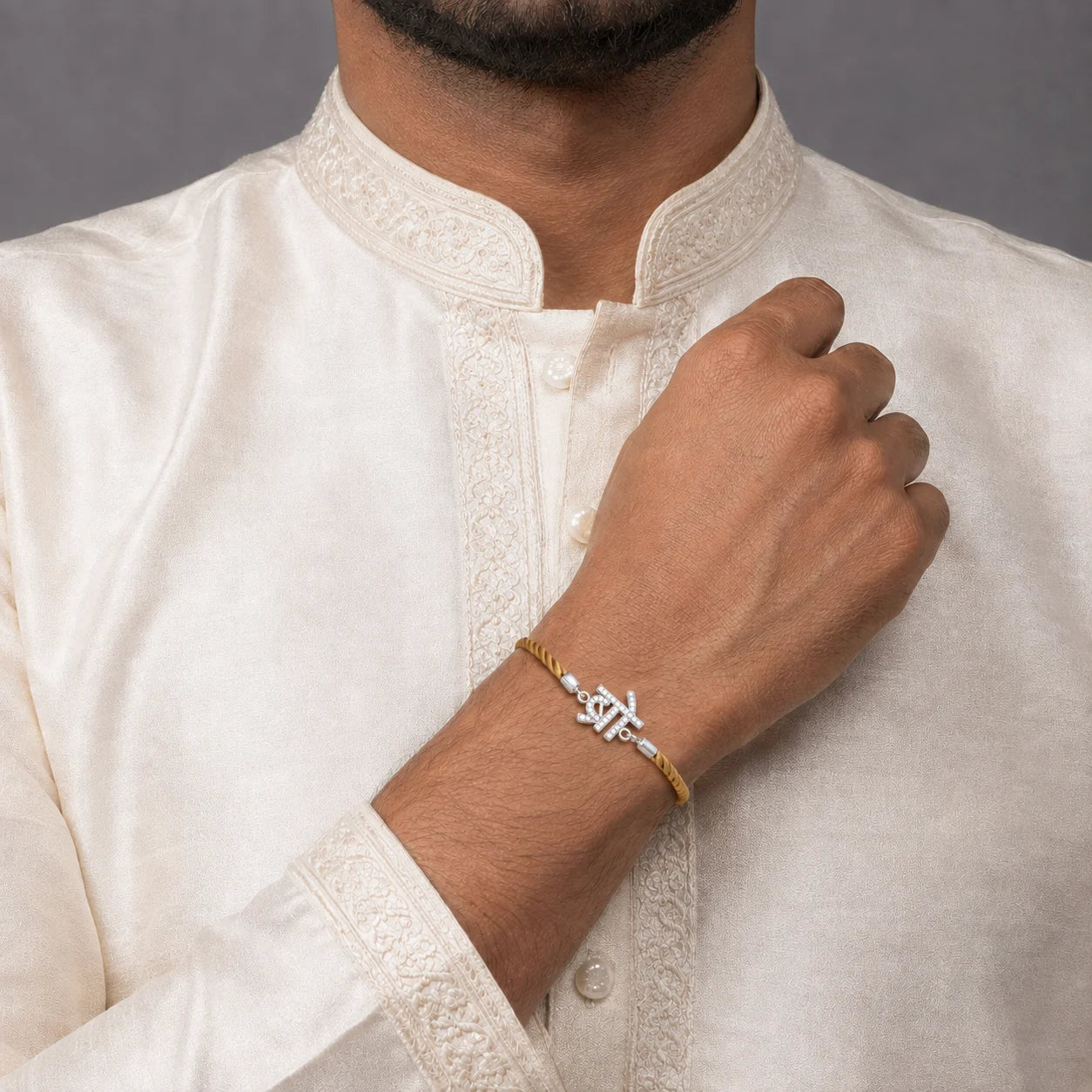 Silver Rakhi for Brother