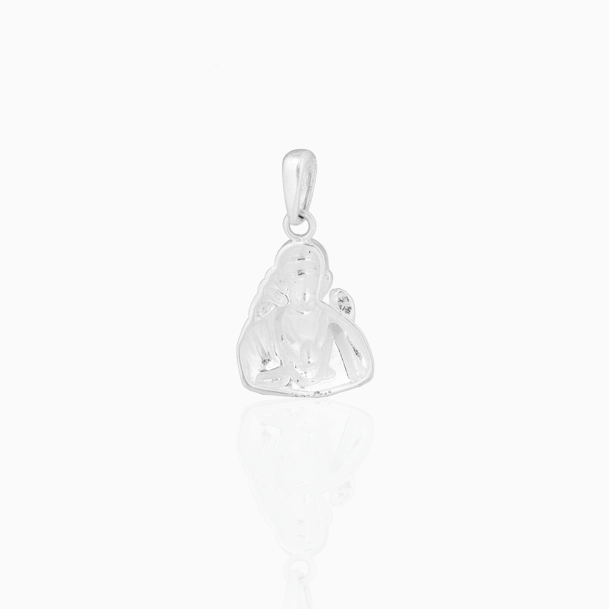 Sai Baba Sterling Silver Pendant