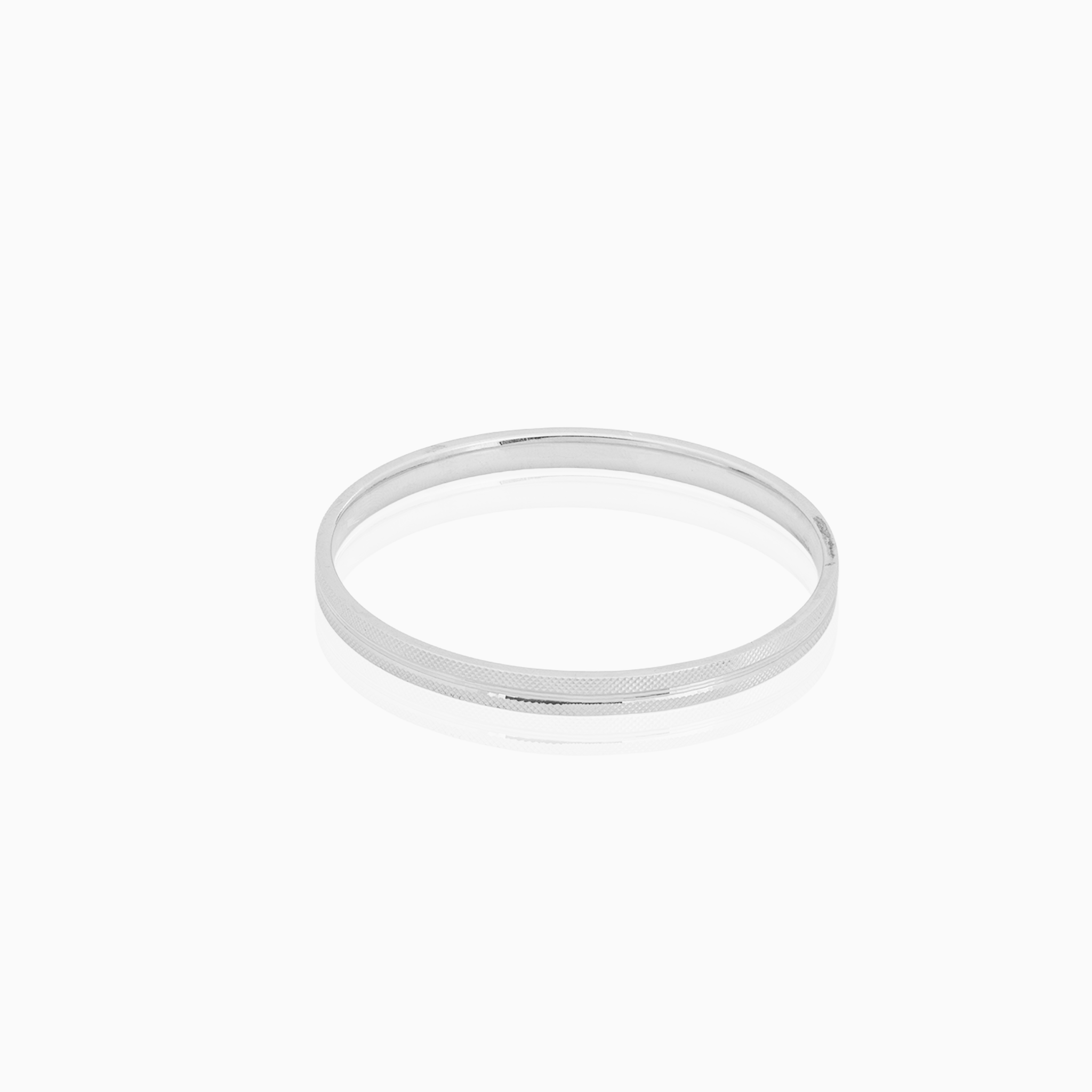 Sterling Silver Textured Kada