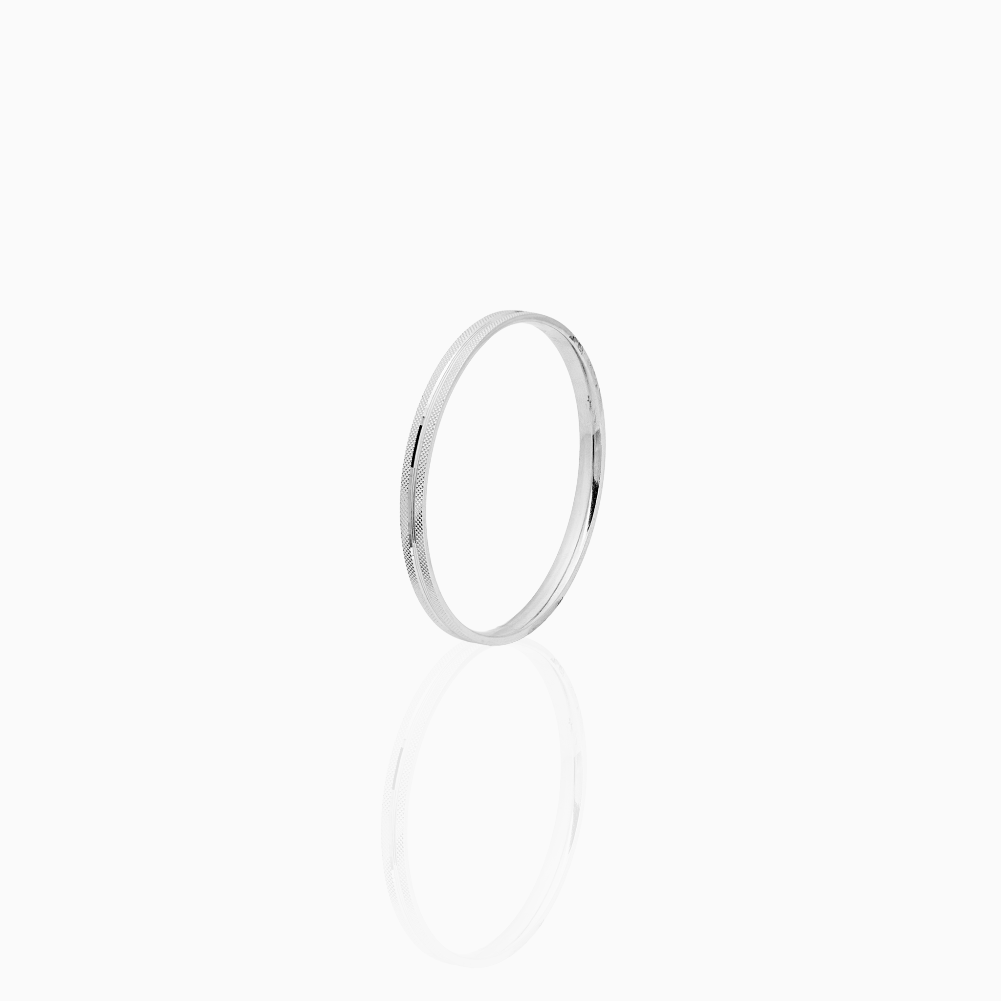 Sterling Silver Textured Kada