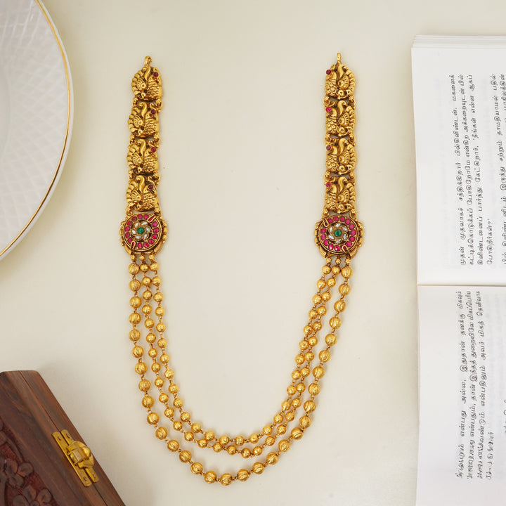 3-layer ruby haram in silver