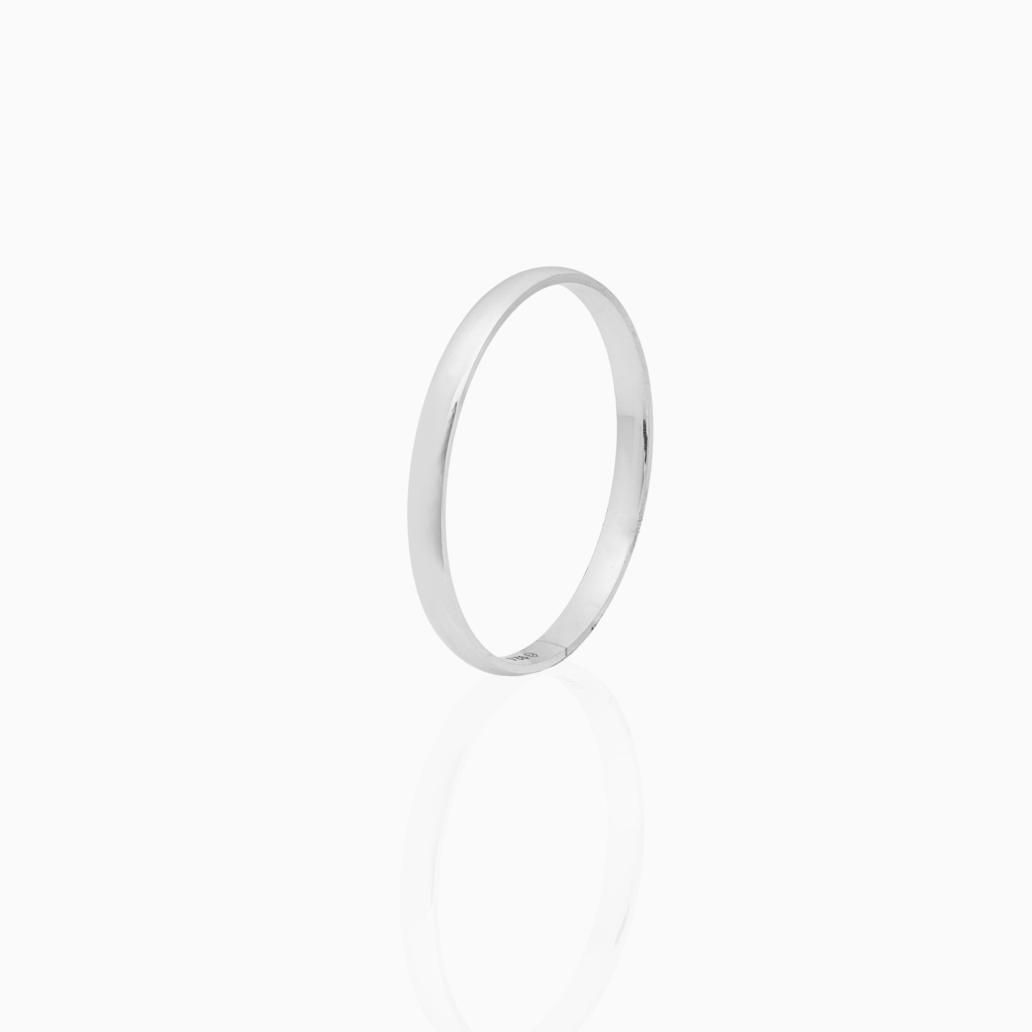 Sterling Silver Classic Polished Kada
