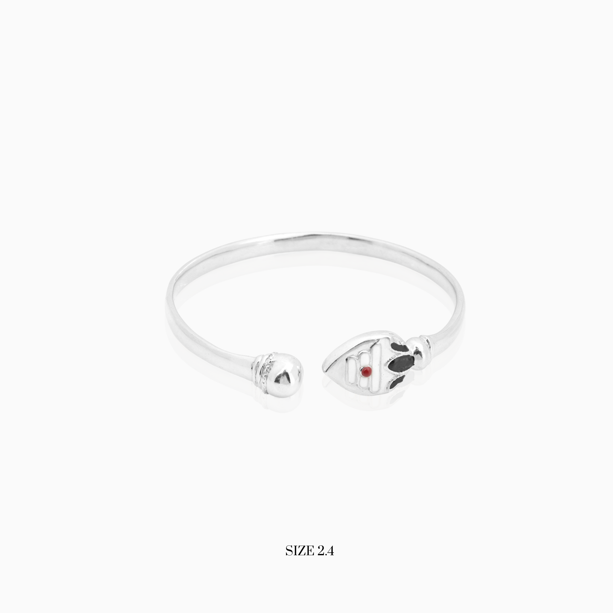Murugan Vel Design Sterling Silver Kada
