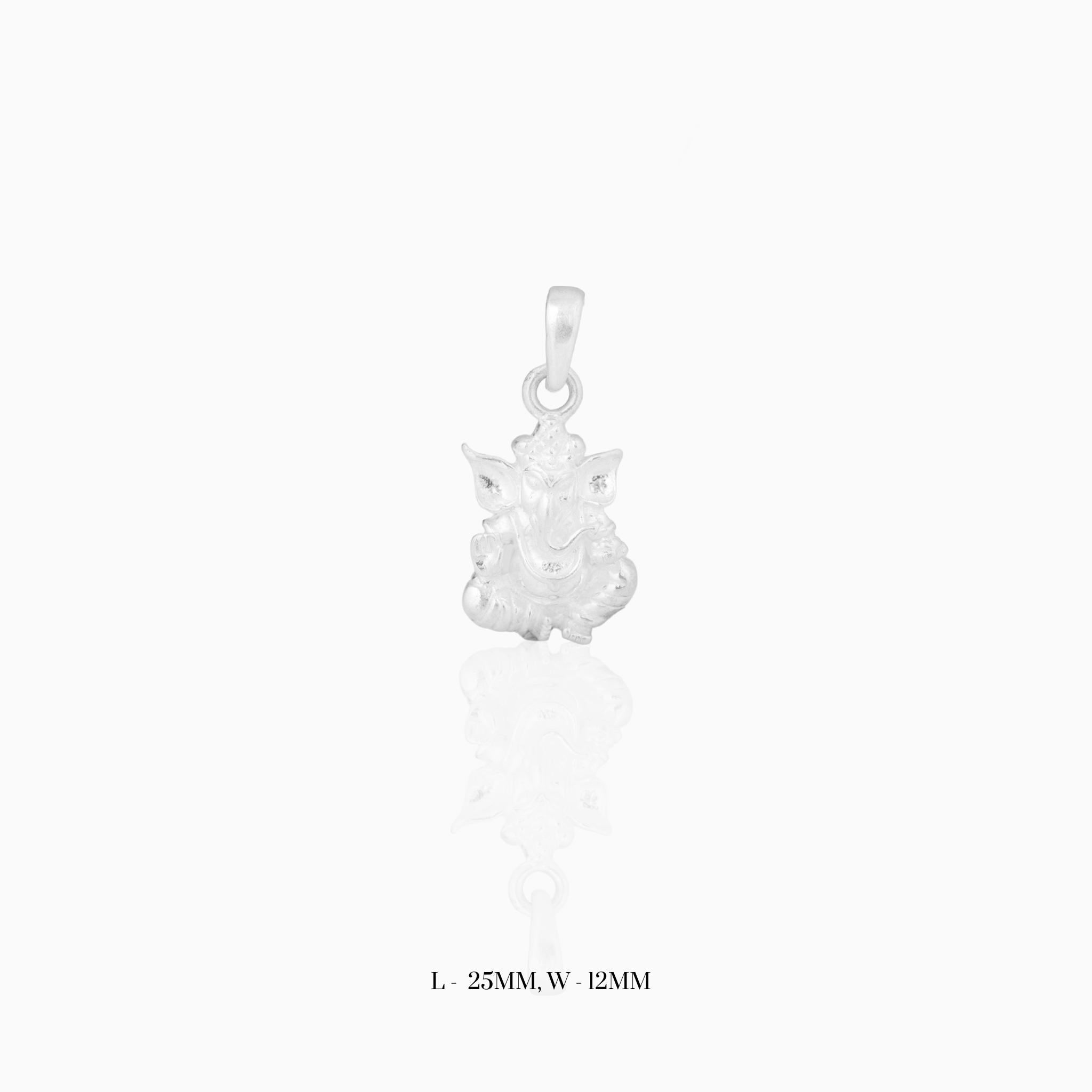 Lord Ganesha Sterling Silver Pendant