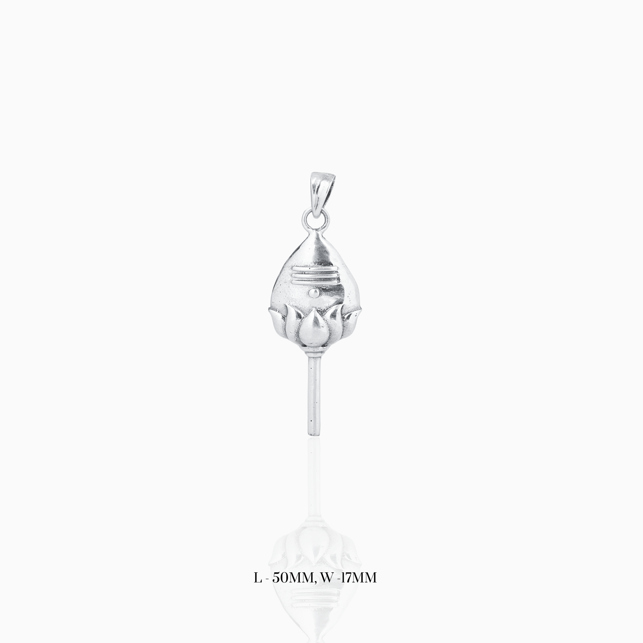 Lord Murugan Vel Sterling Silver Pendant