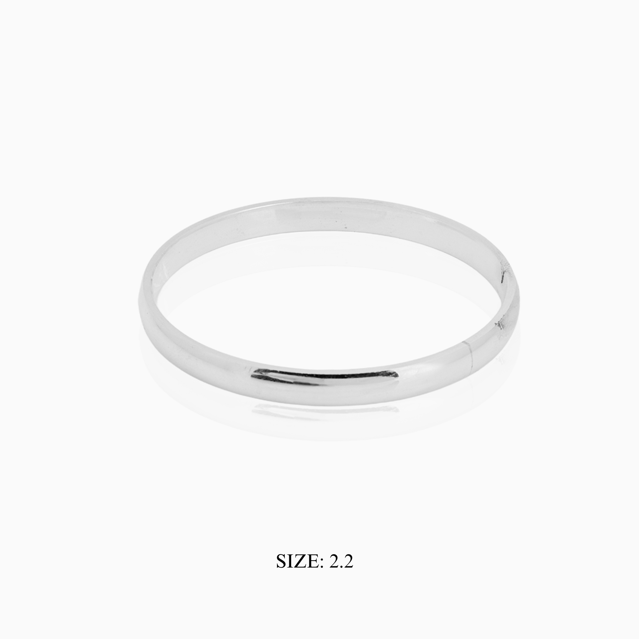 Sterling Silver Classic Polished Kada