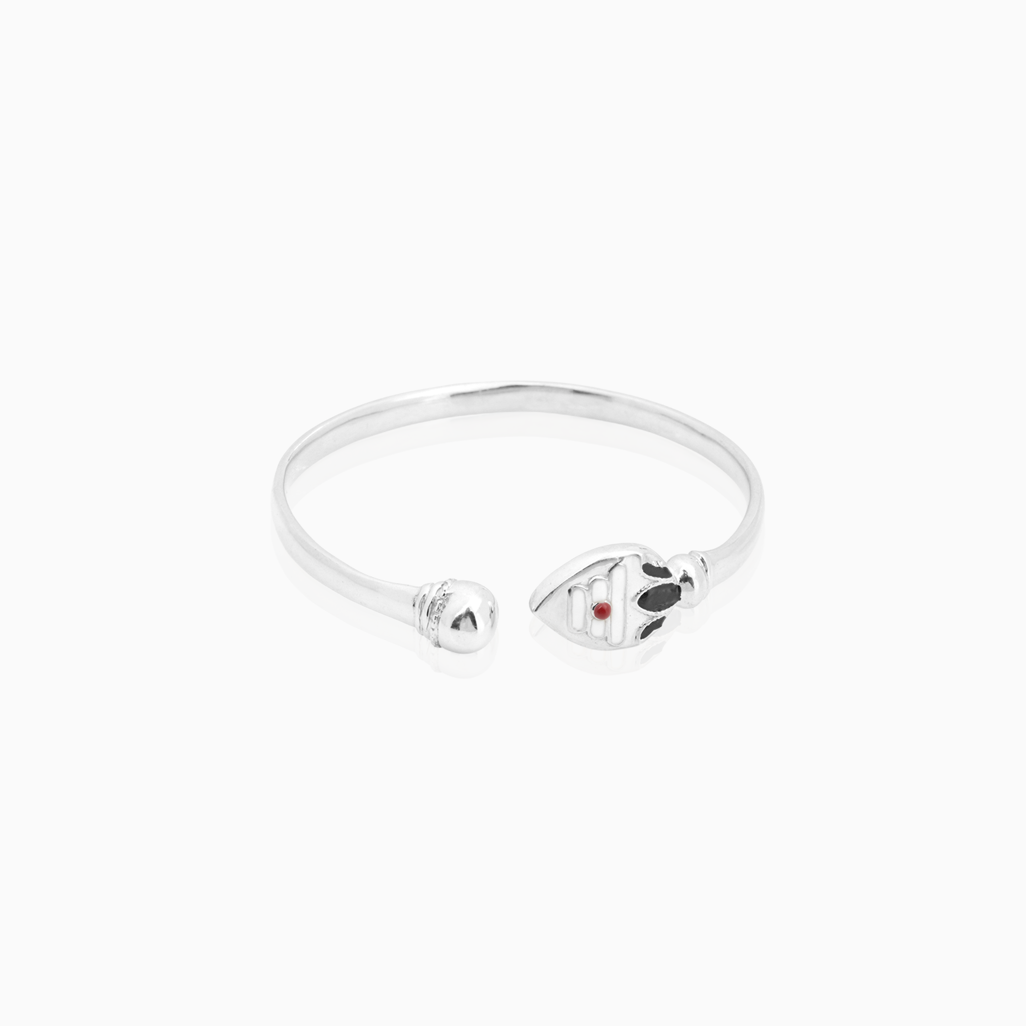 Murugan Vel Design Sterling Silver Kada