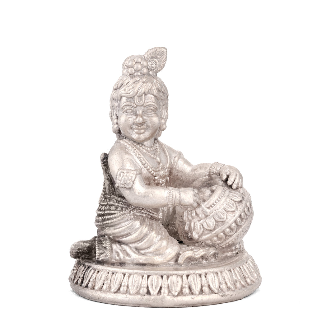 92.5 Sterling Silver Baby Krishna Vigraham
