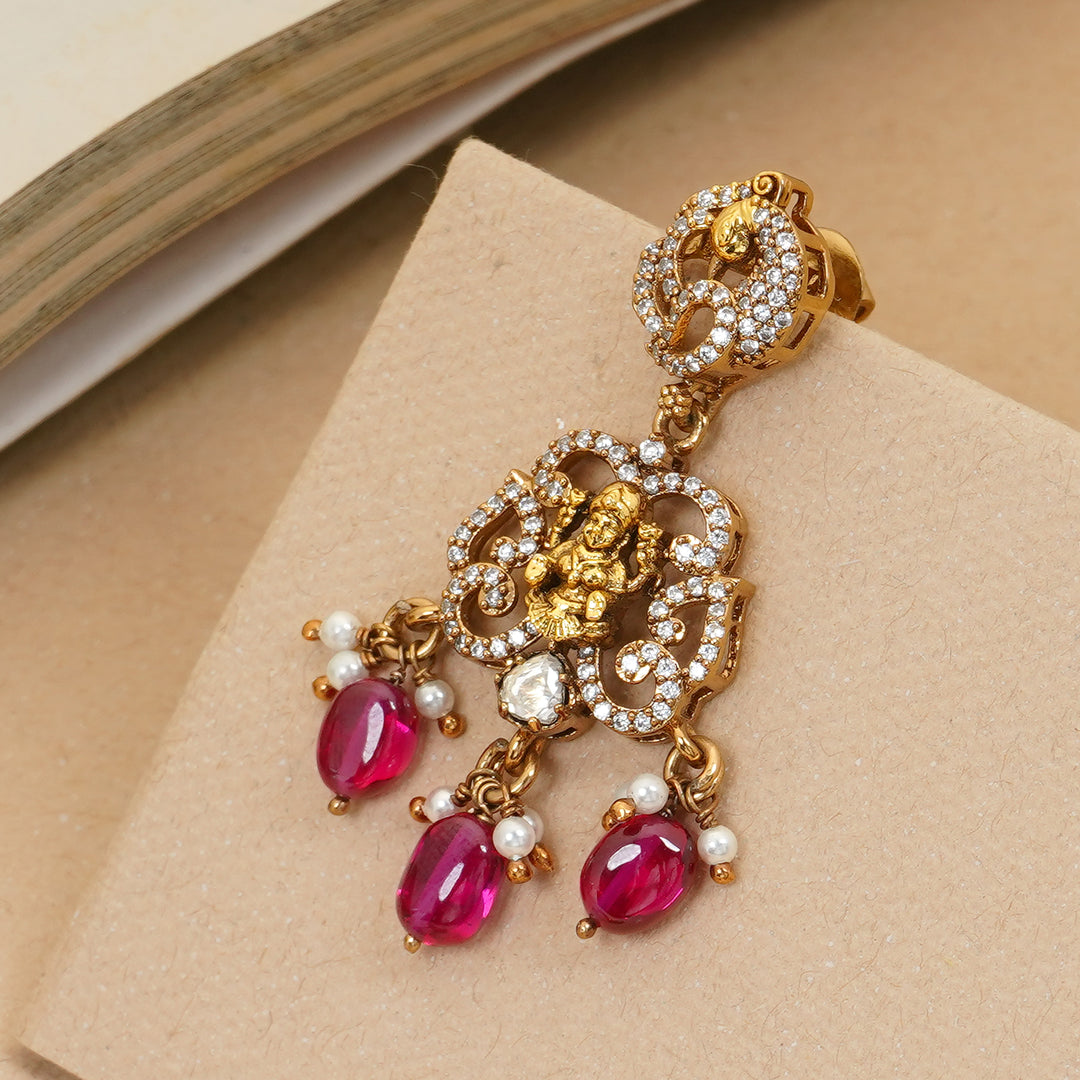 92.5 silver gold-plated traditional studs