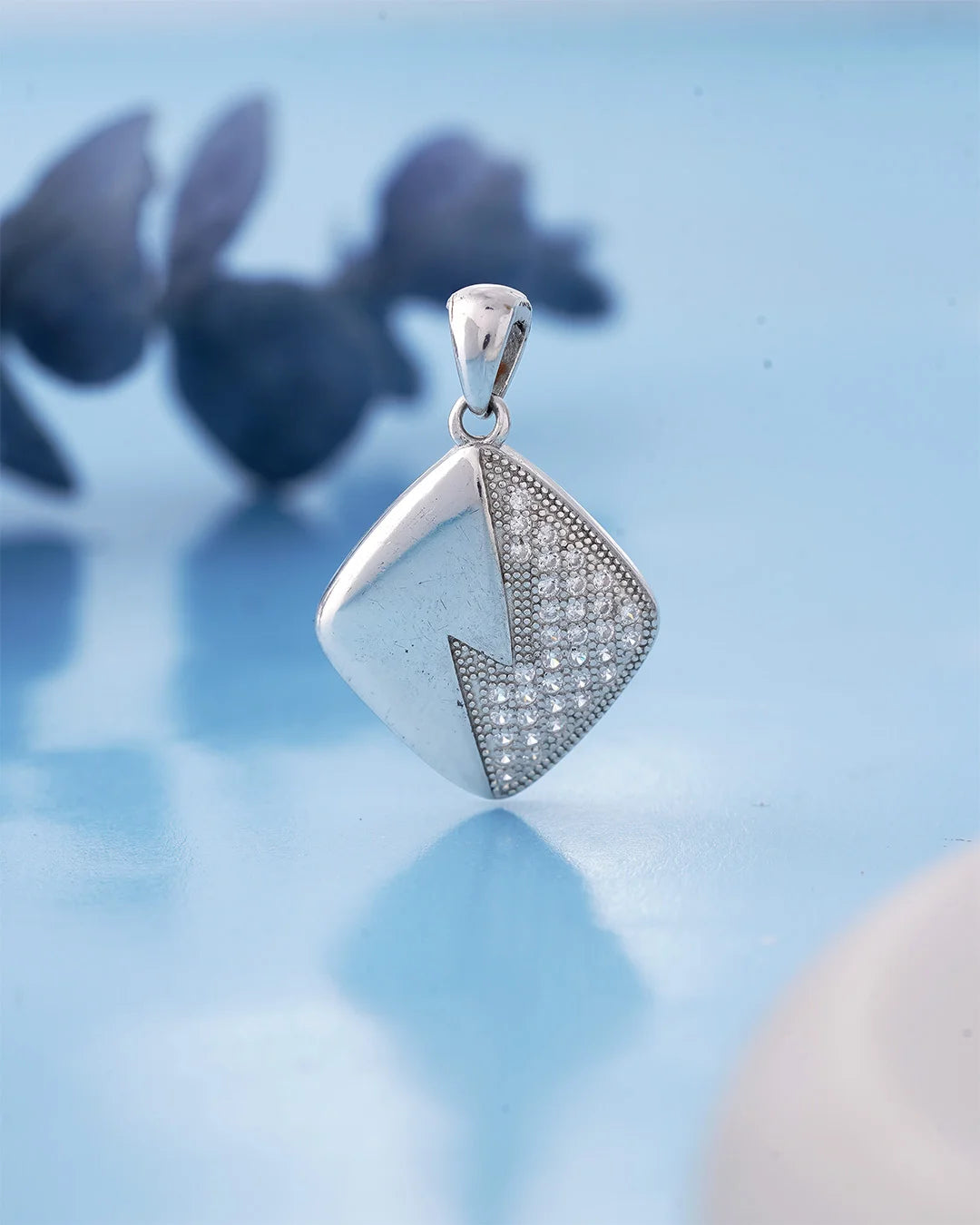 925 Silver Geometric Pendant