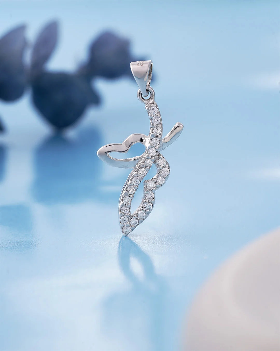925 Silver Leaf Pendant 