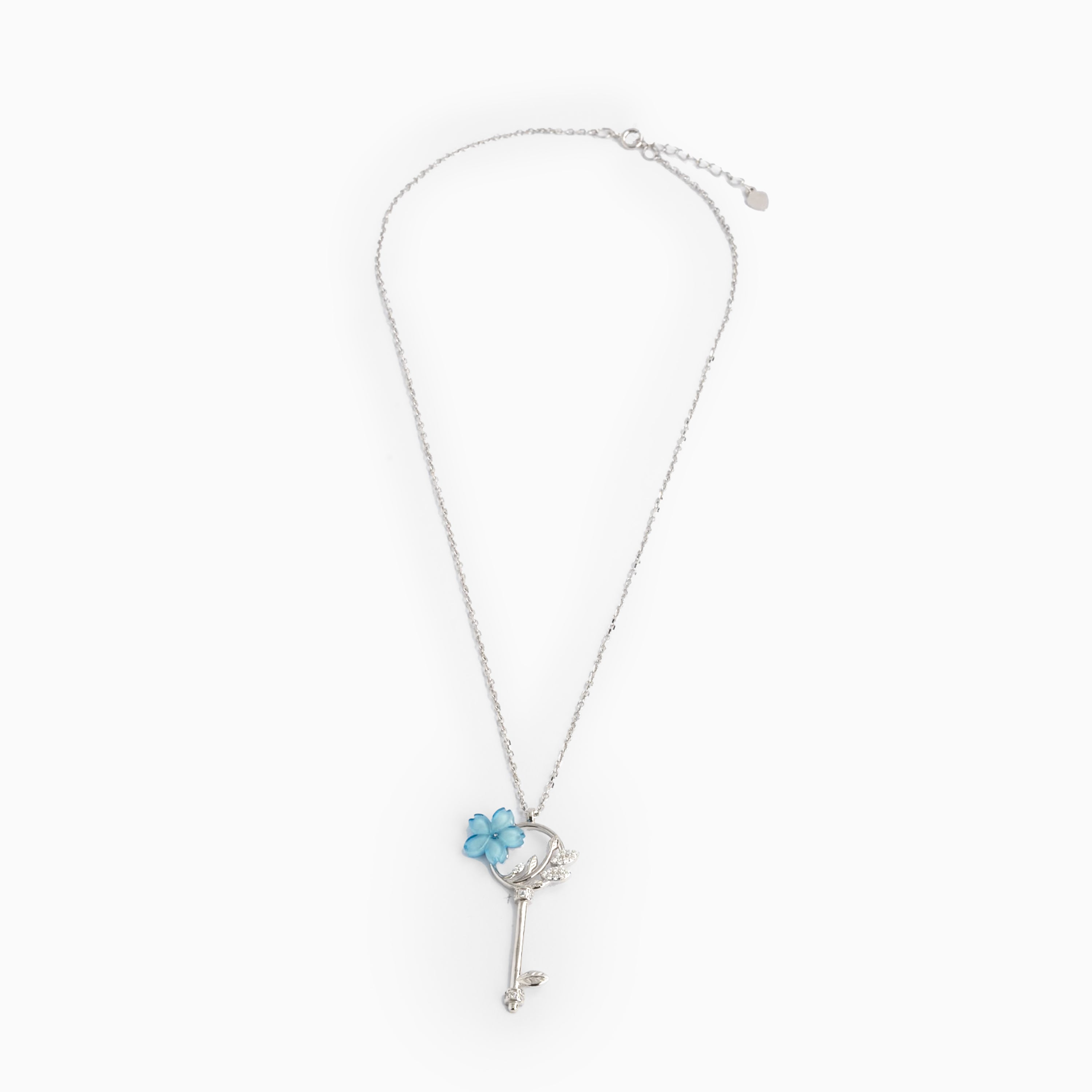925 Sterling Silver Key Chain Ishna