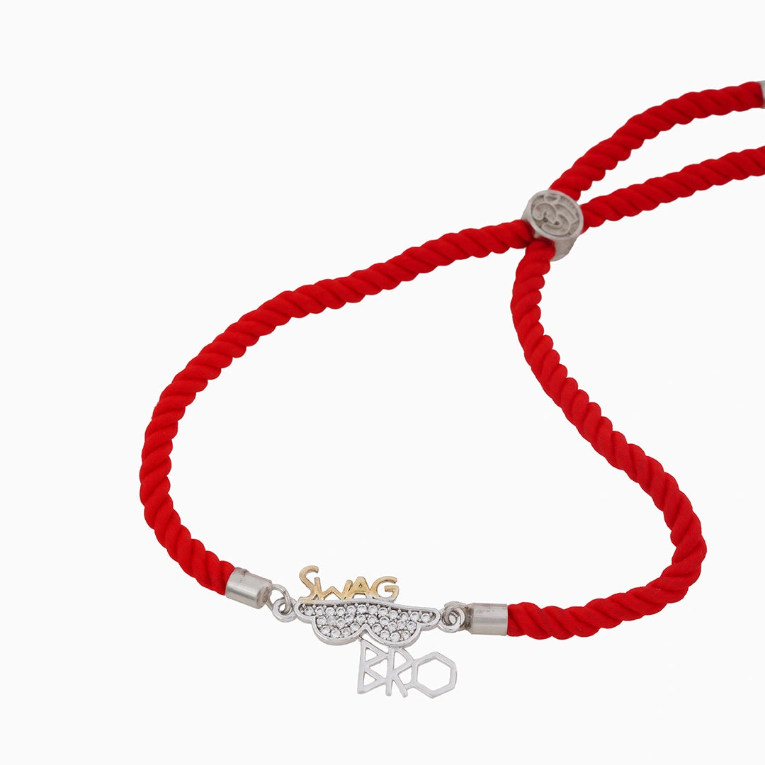 925 Sterling silver swag bro thread Ishna