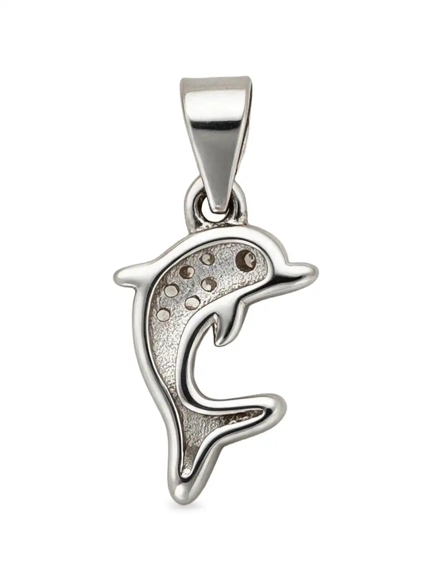 925 silver dolphin jewellery pendant