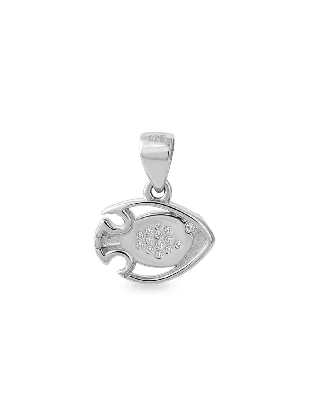 925 silver fish jewellery pendant