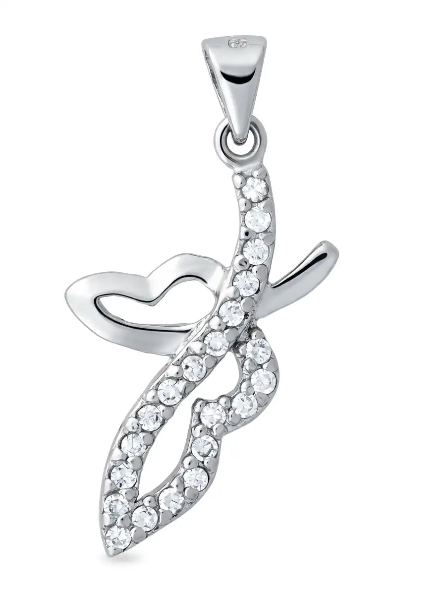 925 sterling silver leaf pendant