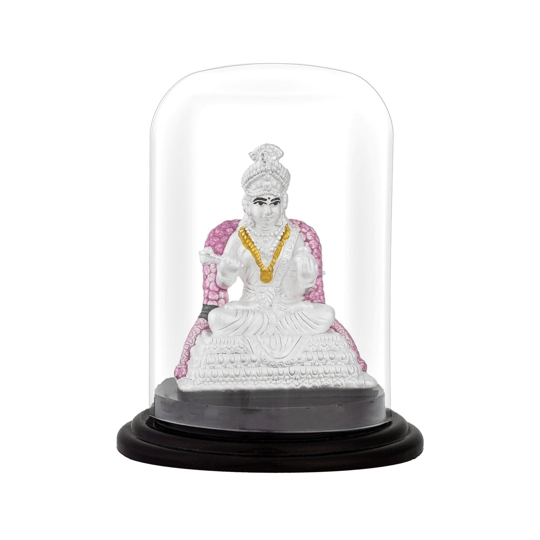999 Silver Annapoorani Idol for Pooja and Prosperity