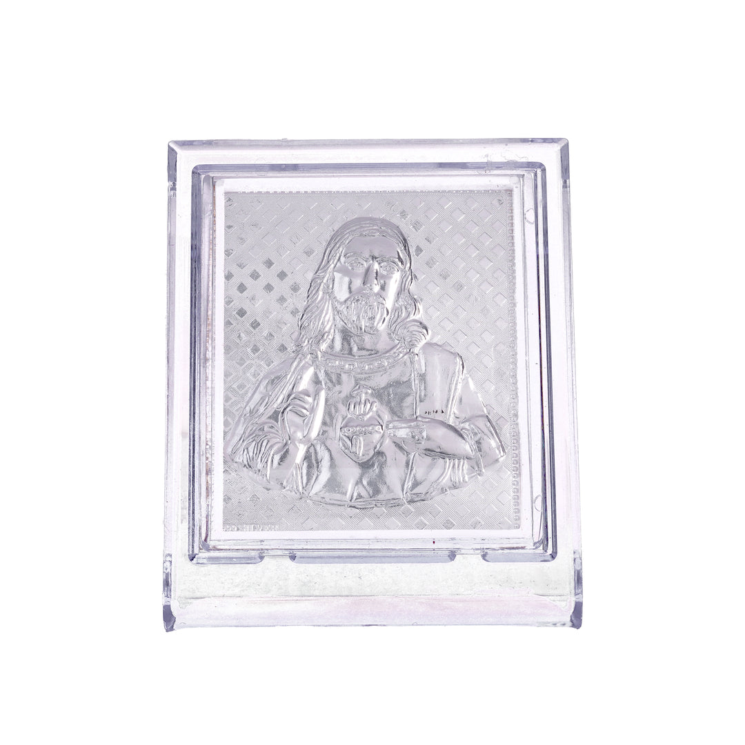 999 Silver Jesus Christ Photo Frame