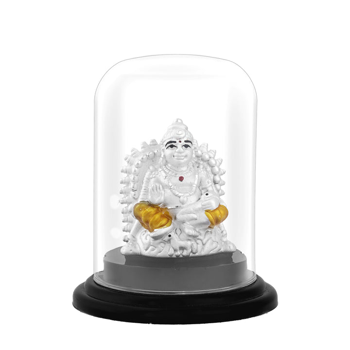 999 Silver Kuberan Idol for Wealth and Prosperity
