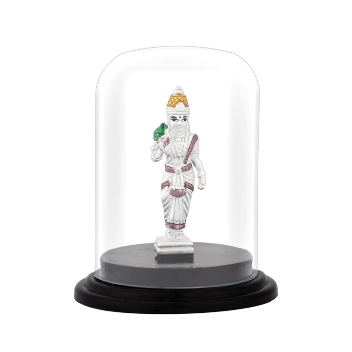 999 Silver Meenakshi Idol for Pooja