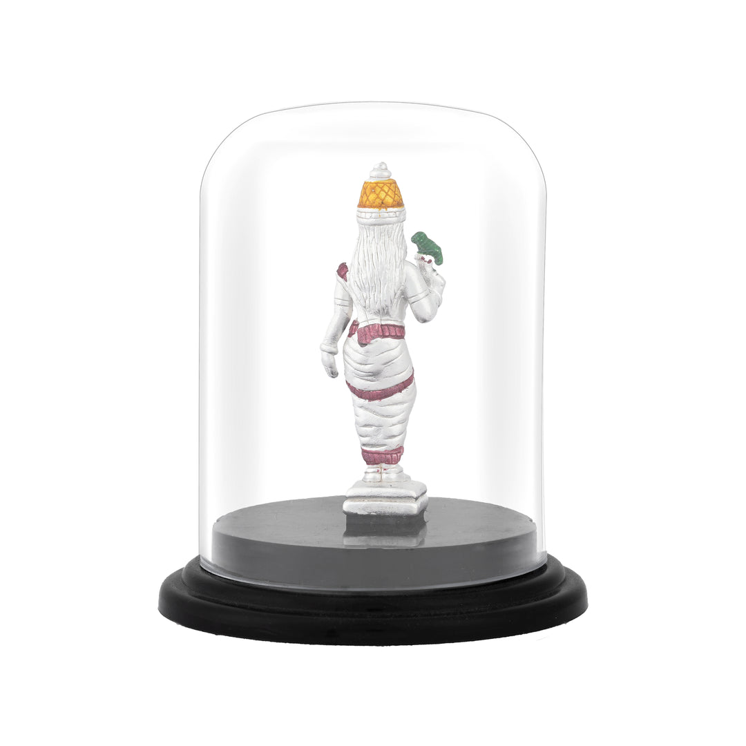 999 Silver Meenakshi Idol for car dashboard