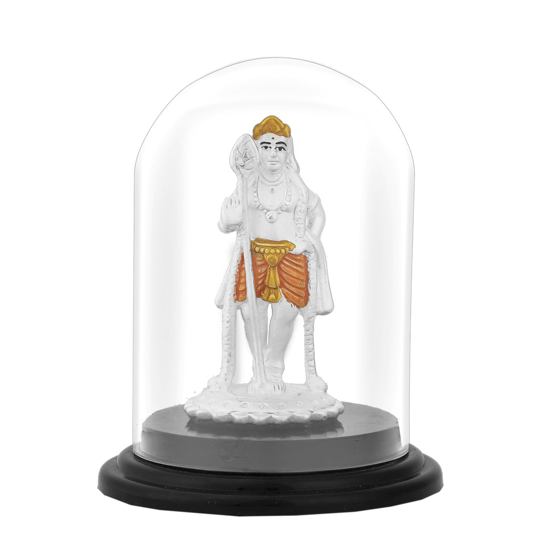 999 Silver Murugan Idol for Pooja and Home Decor