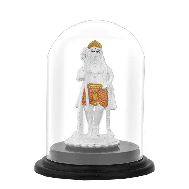 999 Silver Murugan Idol for Pooja and Home Decor