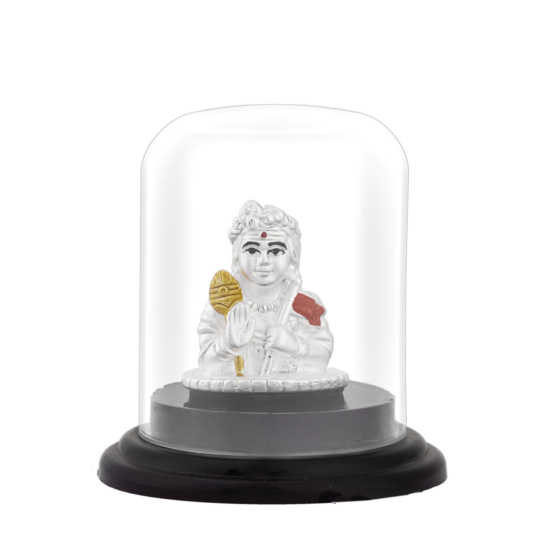 999 Silver Murugan Idol for Pooja and Worship