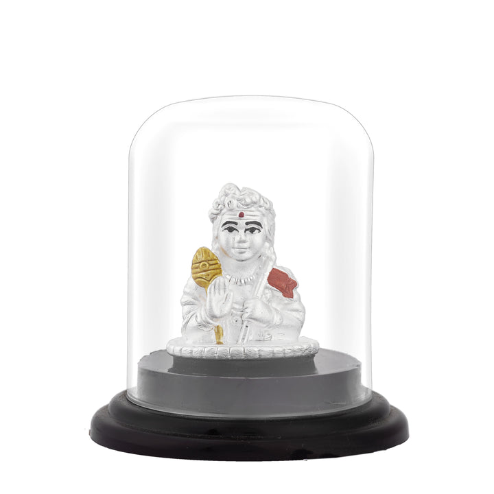 999 Silver Murugan Idol for Pooja and Worship
