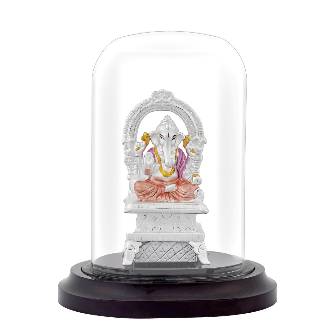 999 Silver Vinayakar Idol for Pooja Room