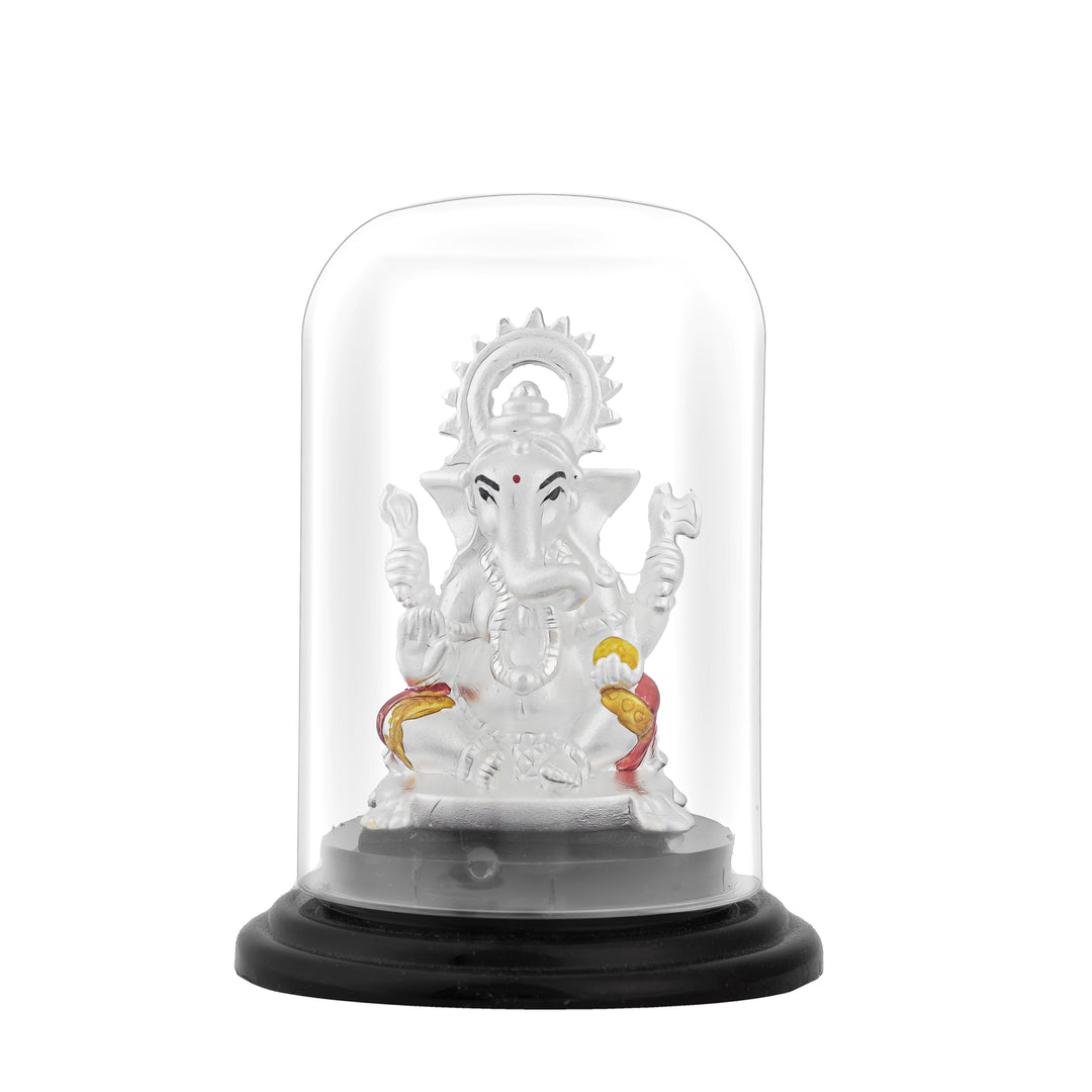 999 Silver Vinayakar Idol for Pooja and Temple