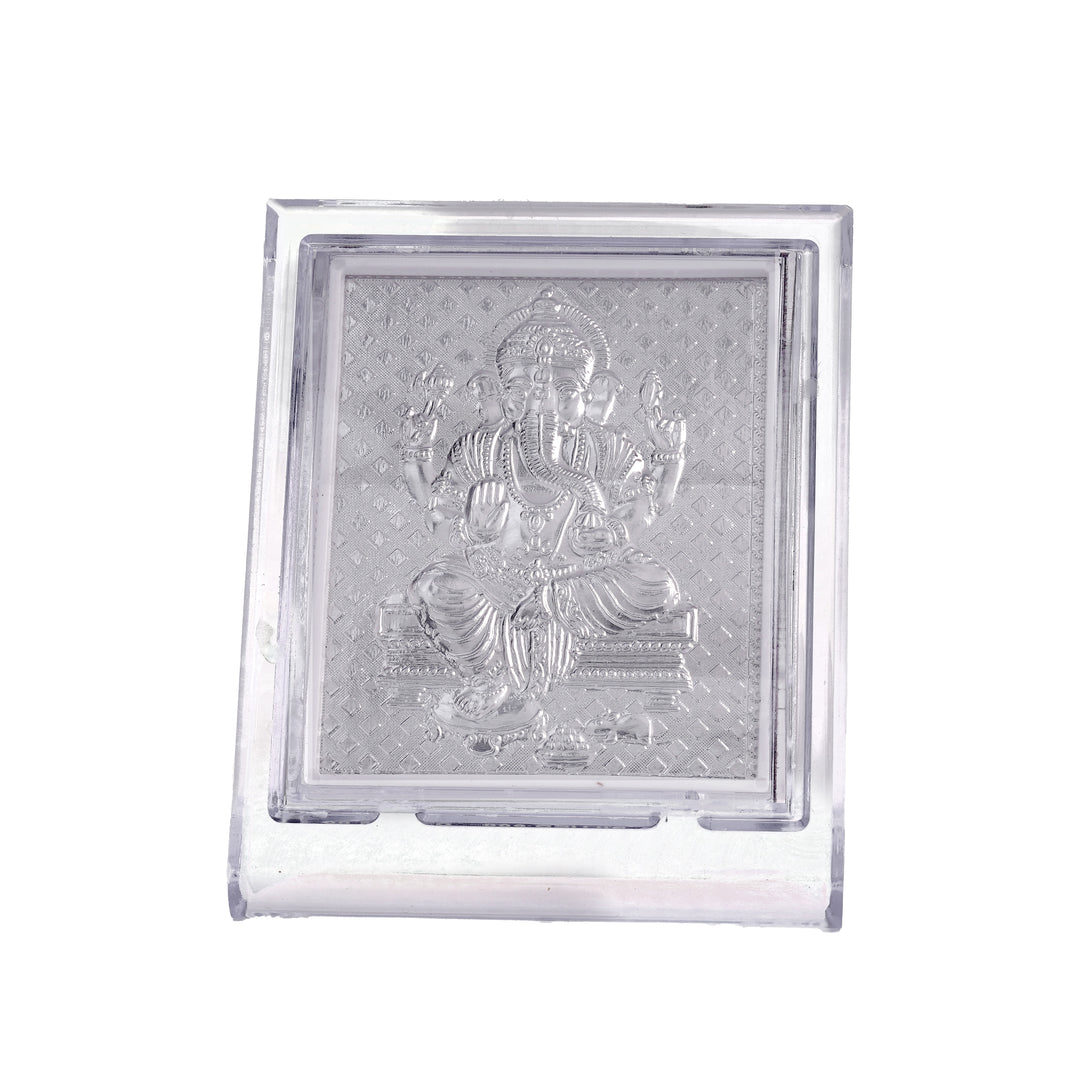 999 Silver Vinayakar Photo Frame