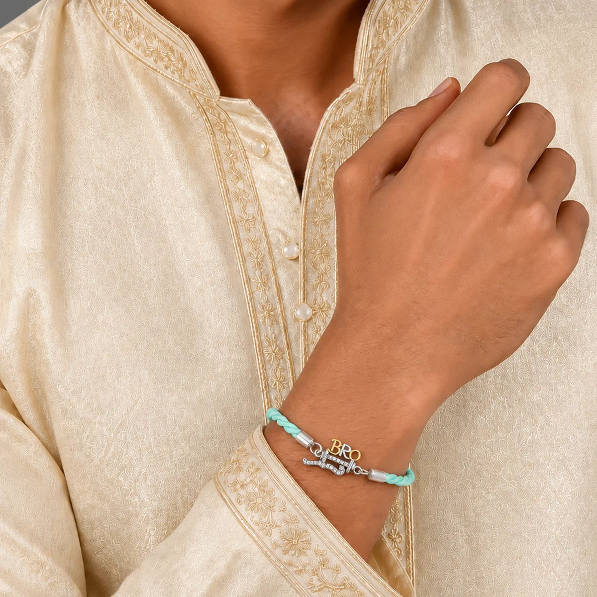 Adjustable 925 Silver BRO Rakhi