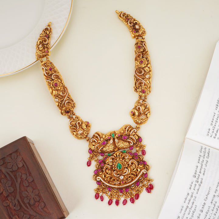 Annam design nagas haram necklace