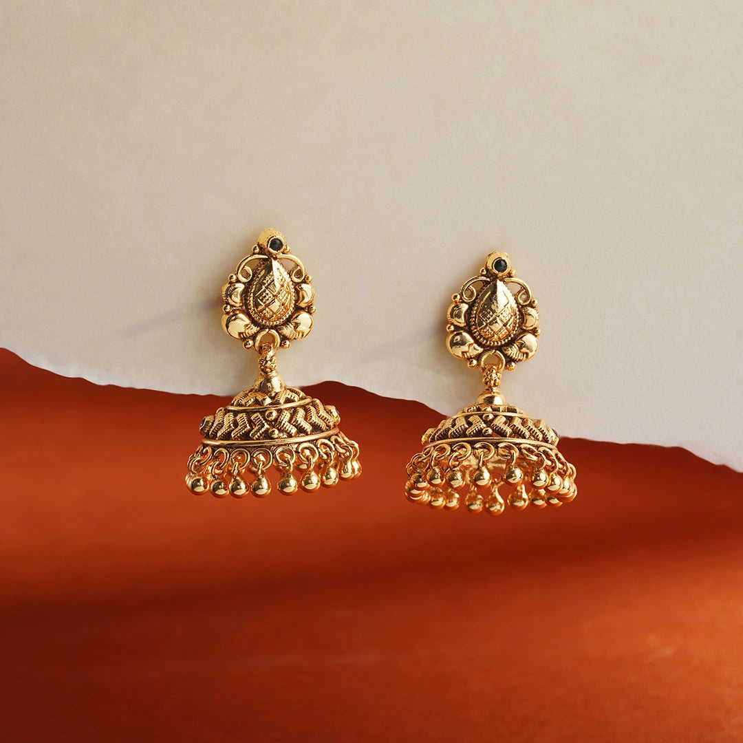 Antique Jhumka Earrings Ishna