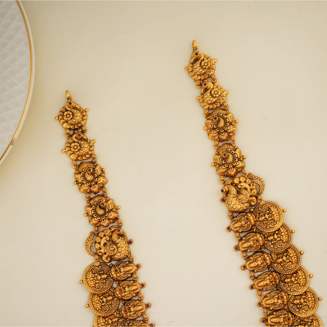 Antique Lakshmi Coin Necklace