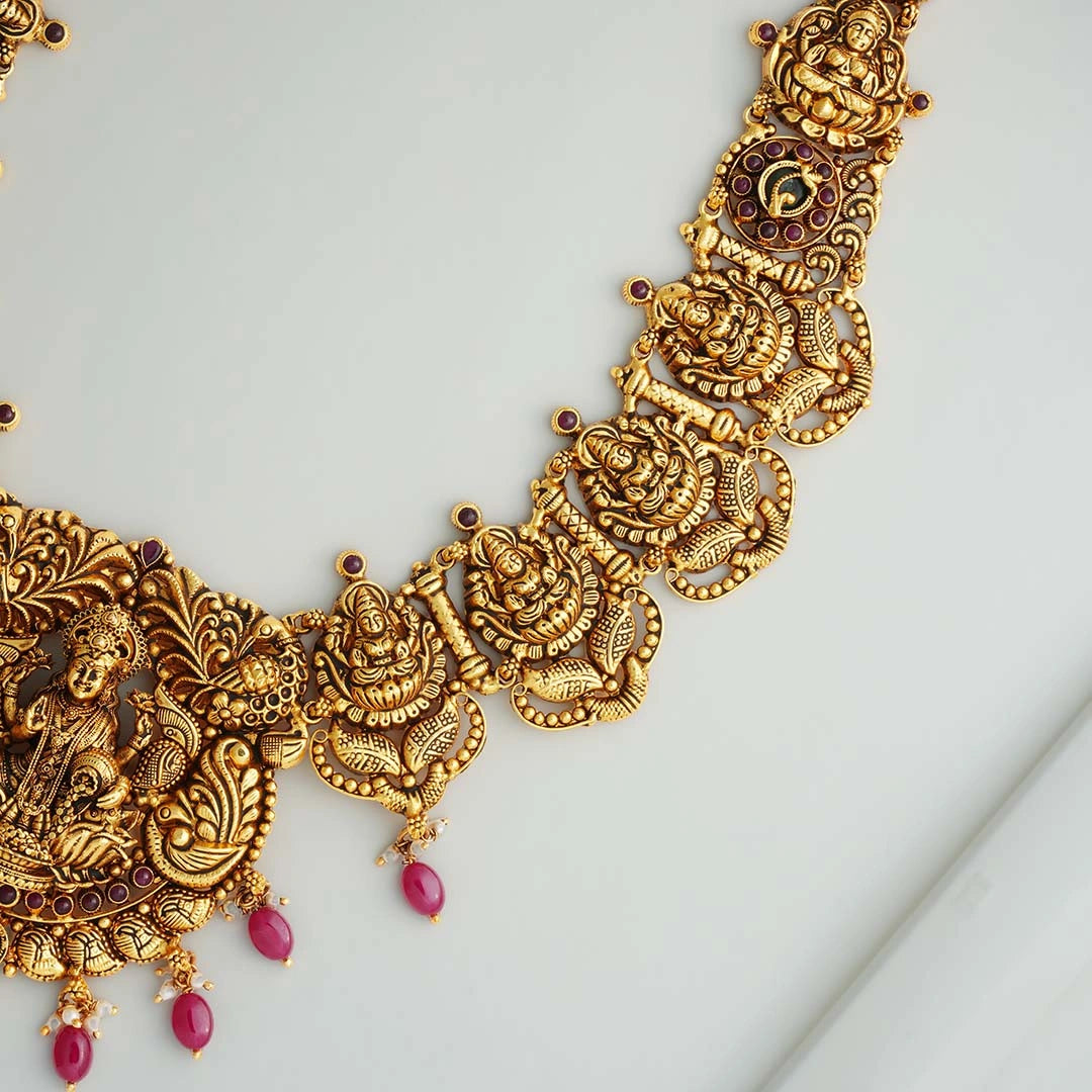 Antique Nakshi Motif Haram Ishna