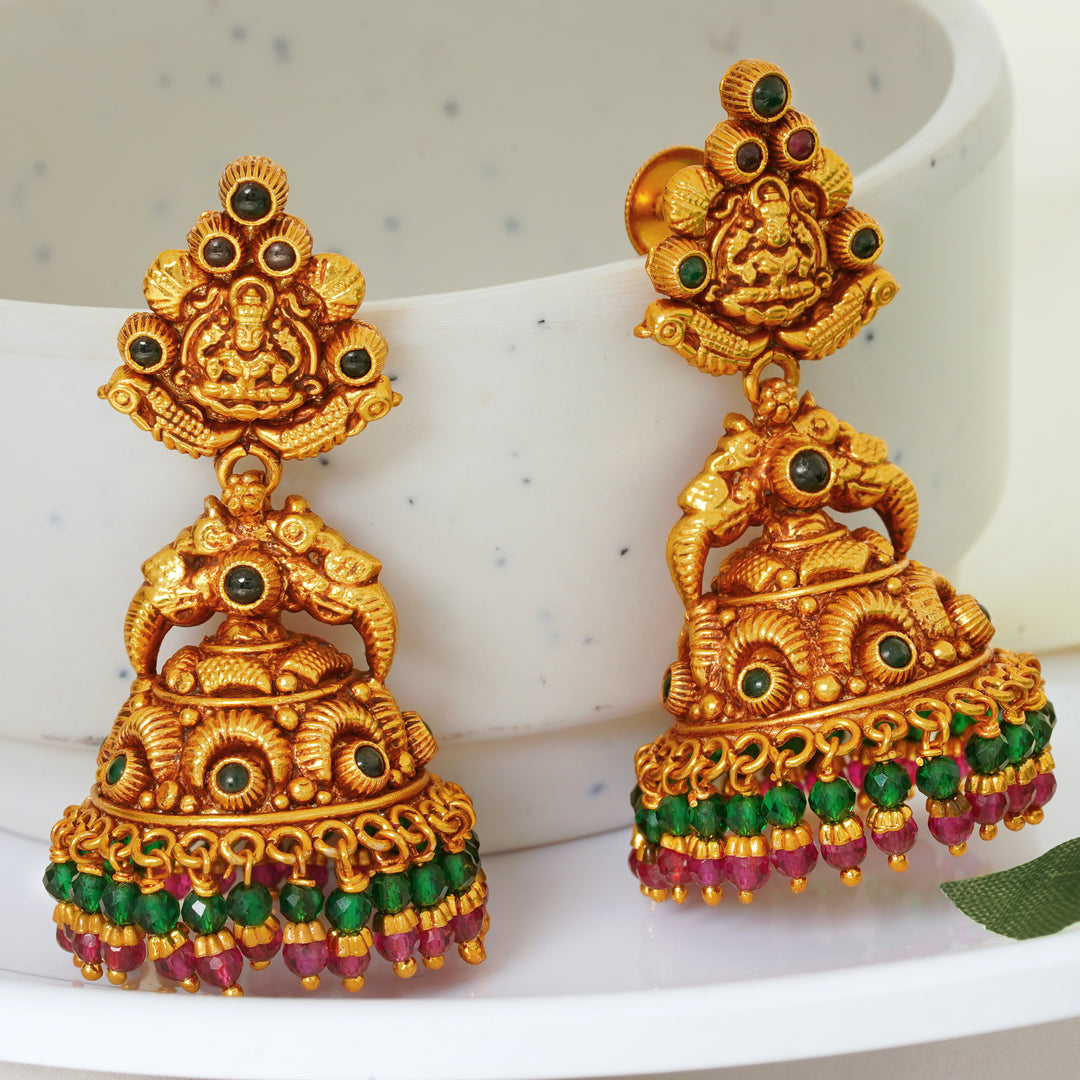 Antique Temple Jewellery Earrings