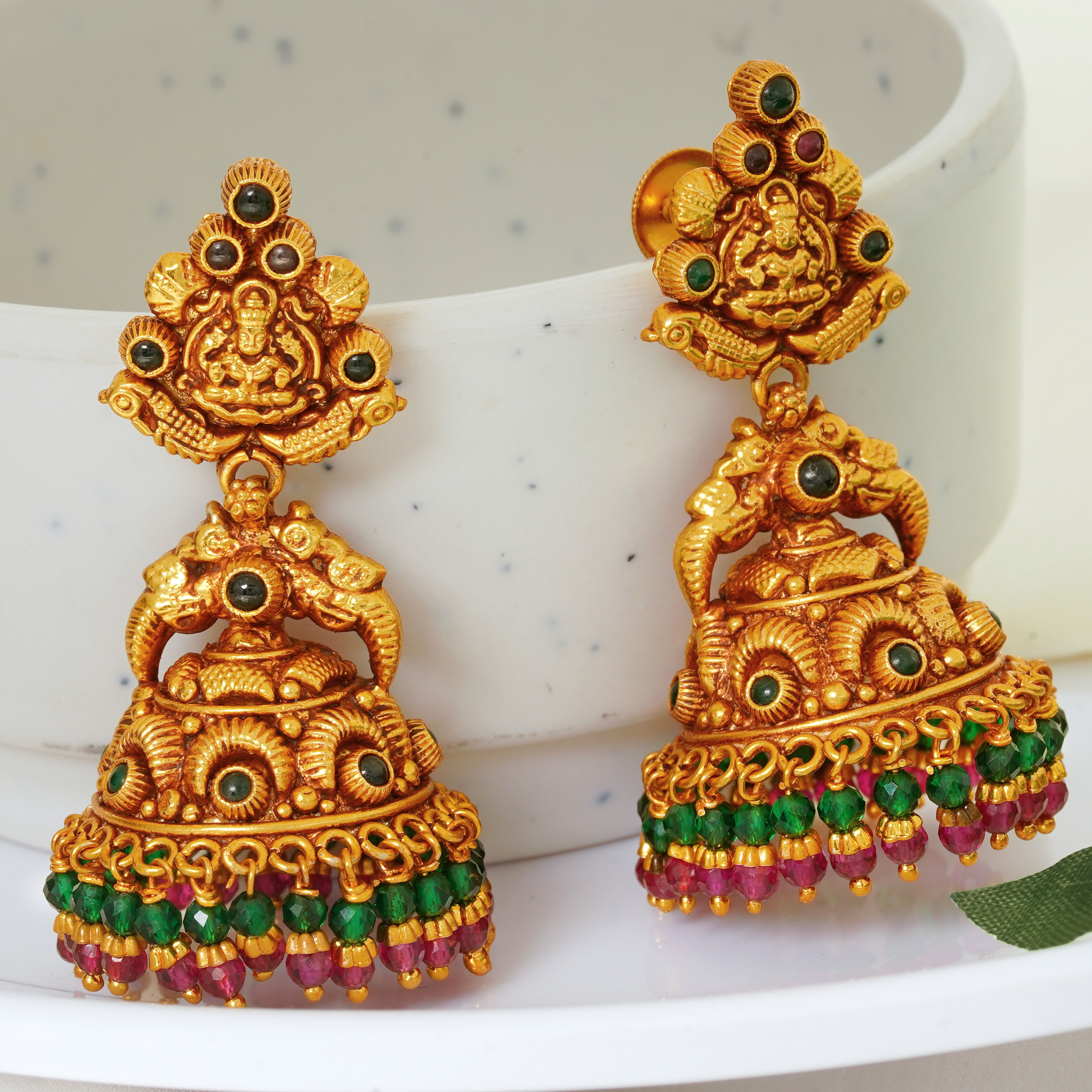 Antique Temple Jewellery Earrings
