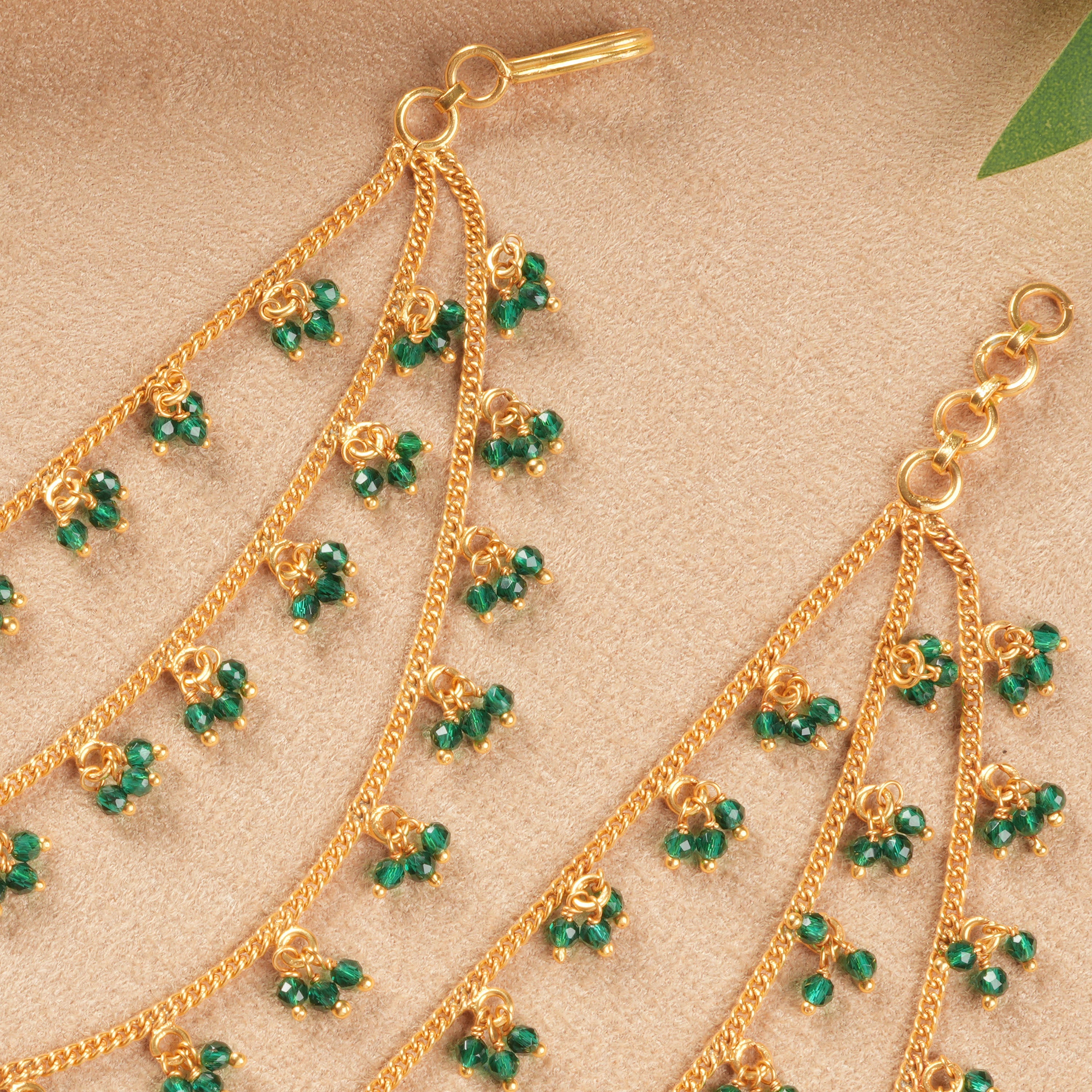 Bridal Gold-Plated Mattal for Weddings Ishna