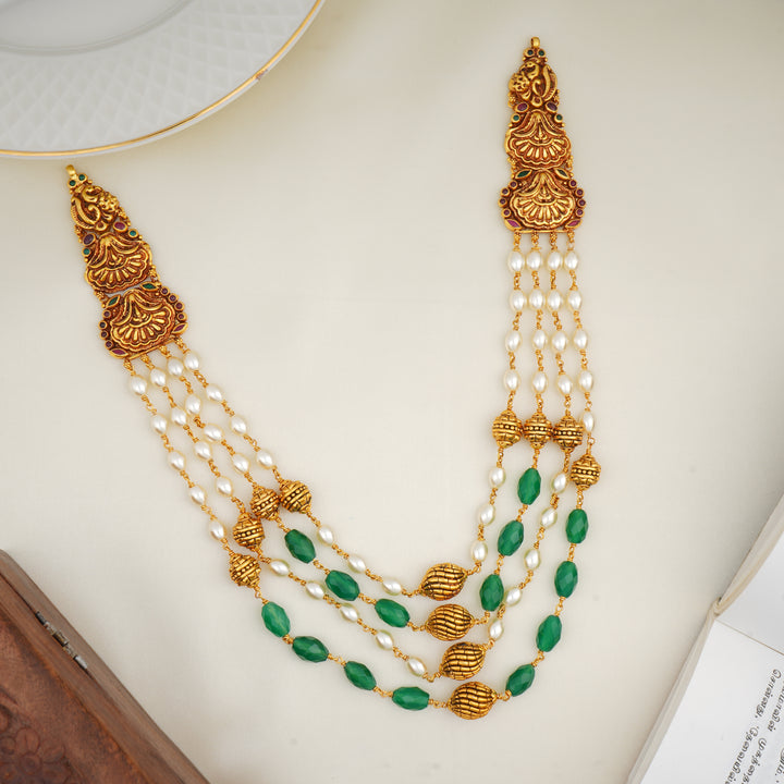 Bridal Jewellery Long Haram for Saree