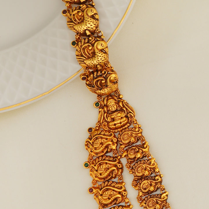 Bridal double layer haram with annam motifs