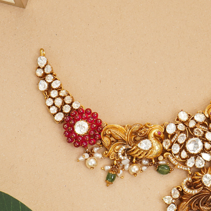 Bridal necklace in 92.5 silver